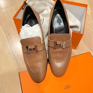 Hermes Paris loafers size EU 39